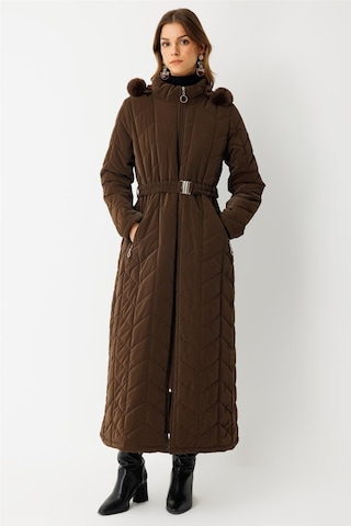 Kapitone Tam Boy Kaban Kahve Kahve