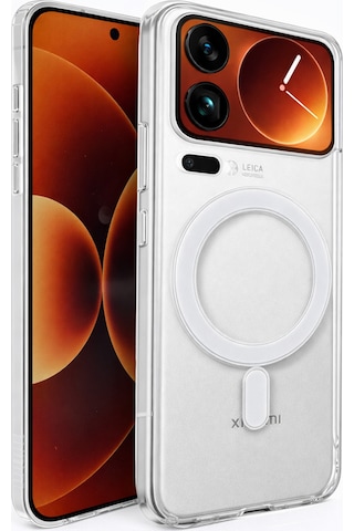 Redmi 17 Pro Max Uyumlu Kamera Korumalı Magsafe Wireless Şarj Özellikli Lüks Şeffaf Silikon Telefon Kılıfı Şeffaf Redmi 17 Pro Max Uyumlu Kamera Korumalı Magsafe Wireless Şarj Özellikli Lüks Şeffaf Silikon Telefon Kılıfı Şeffaf