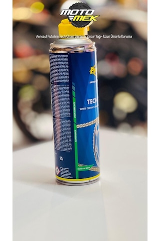 Aerosol Putoline Tech Chain Seramik Zincir Yağı Uzun Ömürlü Koruma