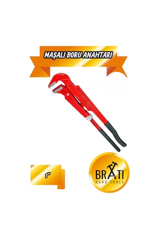 1'' Maşalı Boru Anahtarı 1 İnç Maşonlu Boru Anahtarı
