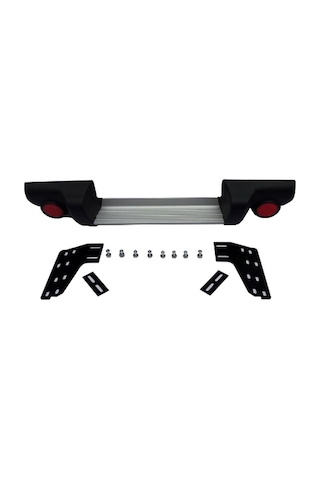 Mitsubishi L200 Pick Up 06/15 Arka Tampon Alümi Nyum/reflektörlü/bağlantı Braketli Eagle Body