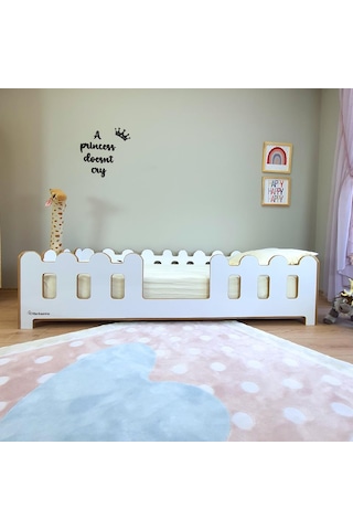 Markaawm Markaawm Montessori Yatak Decco Çocuk Karyola Akçaağaç