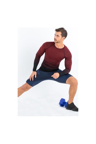 Miofit Erkek Active Dikişsiz Uzun Kollu Spor Tişört Çok Renkli