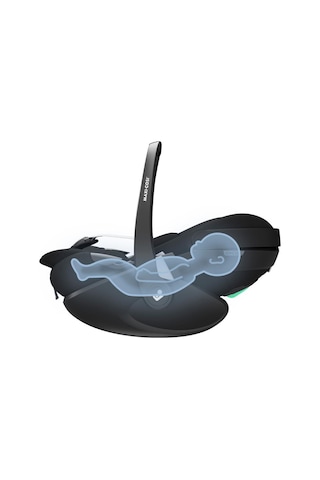 Maxi-Cosi Pebble Slidetech Tam Yatabilen 0-13 kg Ana Kucağı ve Oto Koltuğu Twillic Black