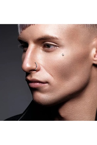 Spikes Titanyum Halka Septum, Kulak, Burun Piercing Küpesi 73306153 Diğer