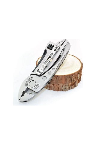 Ccgloball Multifuntion Pense Survival Çoklu El Aletleri Mini Tornavida Seti Ayarlanabilir Anahtar Çene Anahtarı Cebitamirat