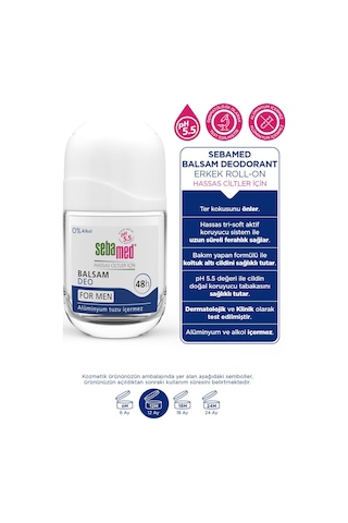 Sebamed Deo Men Roll-on Deodorant 50 Ml