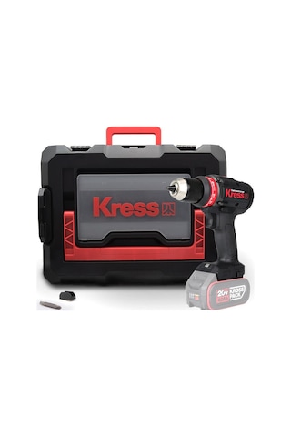 Kress KUA72.91 20V Kömürsüz Profesyonel Şarjlı Matkap Akü Dahil Değildir
