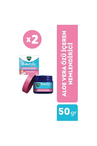 2 Adet Vicks Baby Balm 50 gr