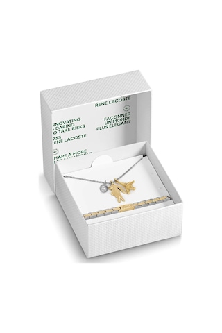 Lacoste Lacj2070045 Kolye Ve Bileklik Seti Renkli