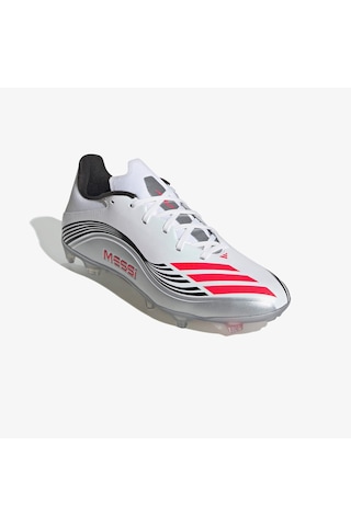 Adidas F50 Messi League Firm-multi Ground Unisex Beyaz Çim Saha Kramponu Jp7446 Beyaz