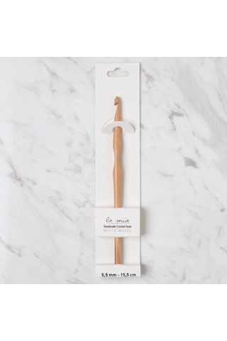 La Mia Whitewood 5.5 Mm 15.5 Cm Ahşap Yün Tığ