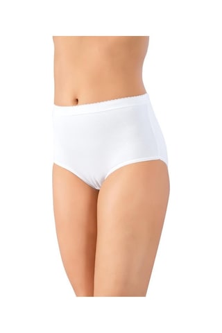 5 Adet Lüx Drm Bayan Likralı Bato Yüksek Bel Külot Slip 107