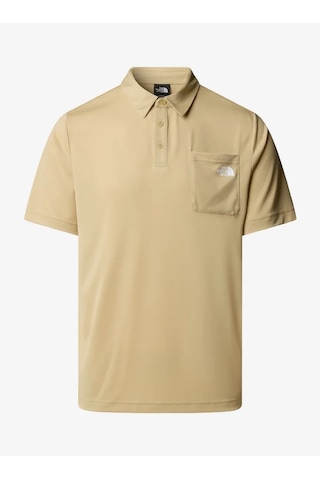 The North Face M Tanken Polo Erkek T-shirt Bej