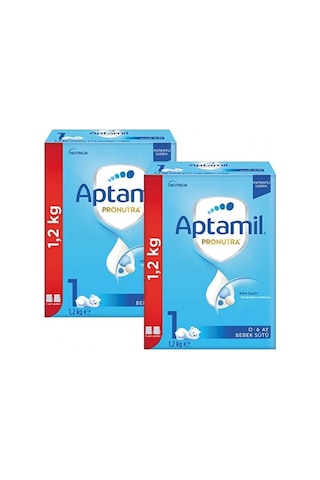 Aptamil 1 Bebek Sütü 1200 Gr  2 Adet