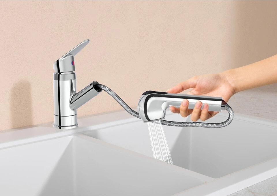 Vitra Punto A41192 Fonksiyonel Eviye Mutfak Bataryası ,krom krom