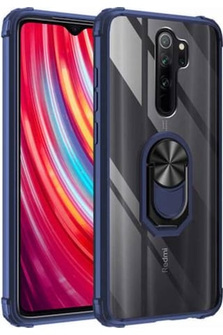 Xiaomi Redmi Note 8 Pro Kılıf Mola Kenar Yüzük Kısımları Renkli