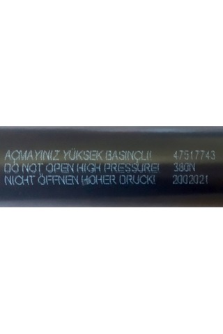 Binbir Trend 47517743 New Holland Traktör Kapi Amortisörü 27,5 Cm 500349706