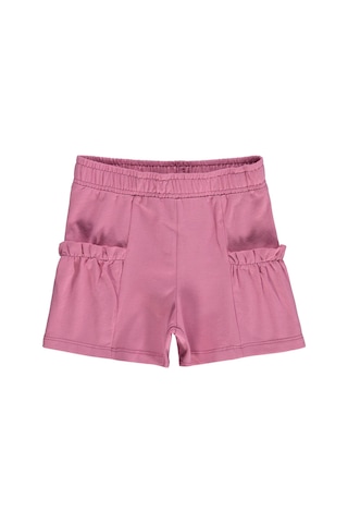 Civil Girls Torba Cep Detaylı 2-5 Yaş Şort - Pembe Gülkurusu