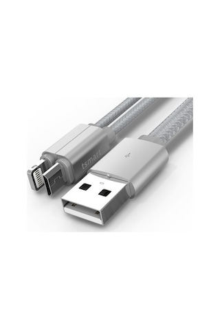 Tsmart Aynı Anda İphone Uyumlu Ve Android Şarj Kablosu