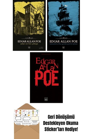 Usher Evi Nin Çöküşü + Nantucketlı Arthur Gordon Pym İn Öyküsü + Edgar Allan Poe Bütün Hikâyeleri