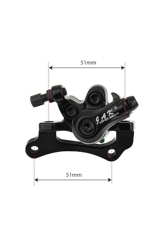 Jack Er Brk-720r-v1 E-scooter Mekanik Disk Fren Kaliperi Sağdan Montaj
