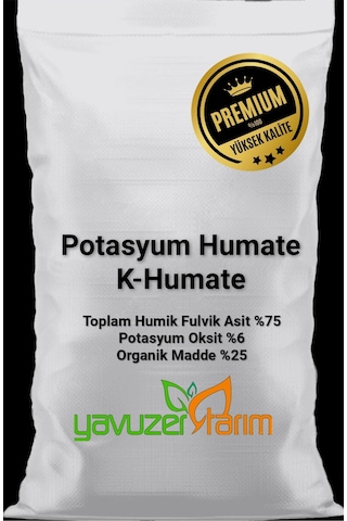 Potasyum Humat, K-humate, Bitki Kök Yapıcı, Organik Toprak Gübresi 500 Gr 500 gr