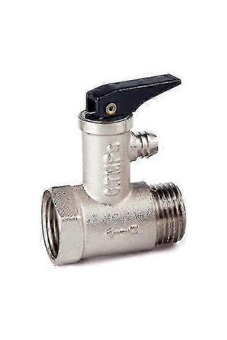 Su Isıtıcısı İçin Premium Kazan Emniyet Basınç Tahliye Vanası Maksimum Sıcaklık: +100c Maksimum Basınç: 8 Bar 2x1/2 " Nikel Kaplamalı Pirinç Dişli