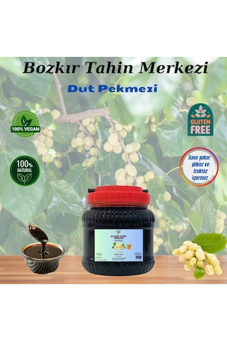 Bozkır Tahin Merkezi Dogal & Katkısız Köy Dut Pekmezi 1 KG
