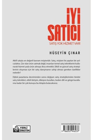 İyi Satıcı satış Yok Hizmet Var - Hüseyin Çınar - Maviçatı Yayı