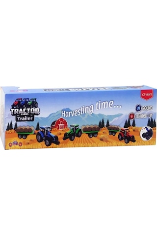 Ayatoys Oyuncak Pilli Balyalı Traktör 40289
