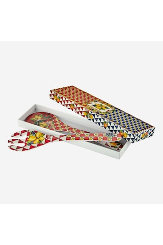 Kırmızı Melamin Servis Seti 28 Cm