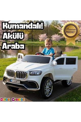 Bold Gt Beyaz Uzaktan Kumandalı 4x2 12 Volt Akülü Araba - Rc Bmw Akülü Araba Bmw Akülü Araç Çok Renkli