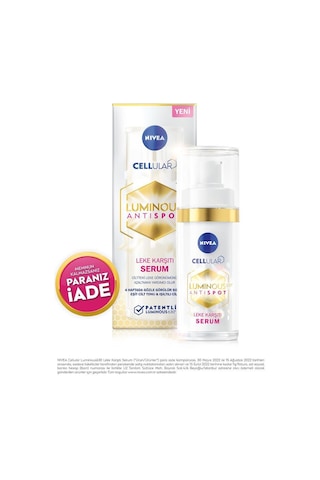 Nivea Luminous 630 Leke Karşıtı Serum 30 ML + Koyu Halka Karşıtı Göz Kremi 15 ML