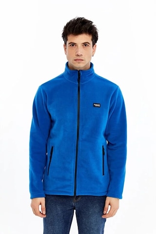 Champp Tam Fermuarlı Unisex Polar Mavi