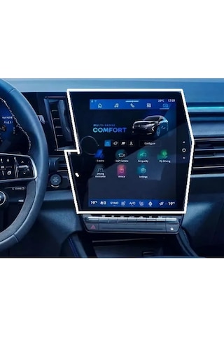 Renault Austral 2025 Navigasyon Ve Multimedya Uyumlu Nano Ekran Koruyucu