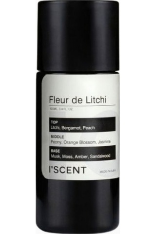 İscent Iscent Fleur De Litchi Fragrance Meyvemsi-çiçeksi, Lüks-vegan Difüzör Koku Yağı 100 Ml Oda Kokusu, Koku Giderici