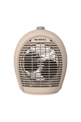 Kumtel LX-6331 2000 W Elektrikli Fanlı Isıtıcı Krem