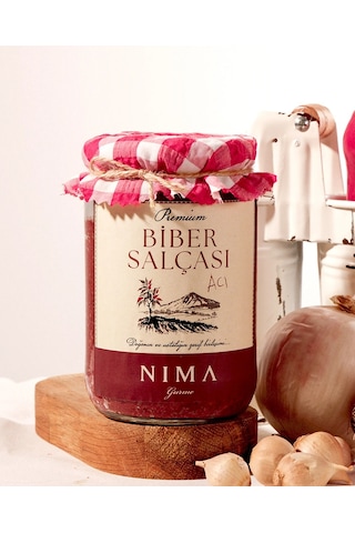 Nima Gurme Acı Biber Salçası 700 G