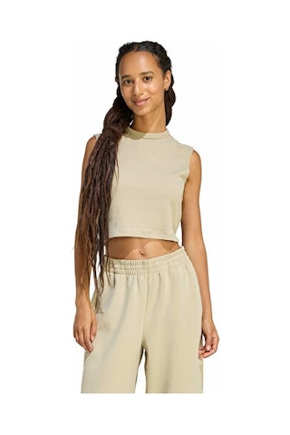 Adidas W All Szn Rb Tk Kadın Günlük Crop Üst Jz6869 Haki
