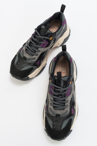 Luvishoes Lecce Siyah-mor Multi Kadın Spor Ayakkabı Mor - Siyah