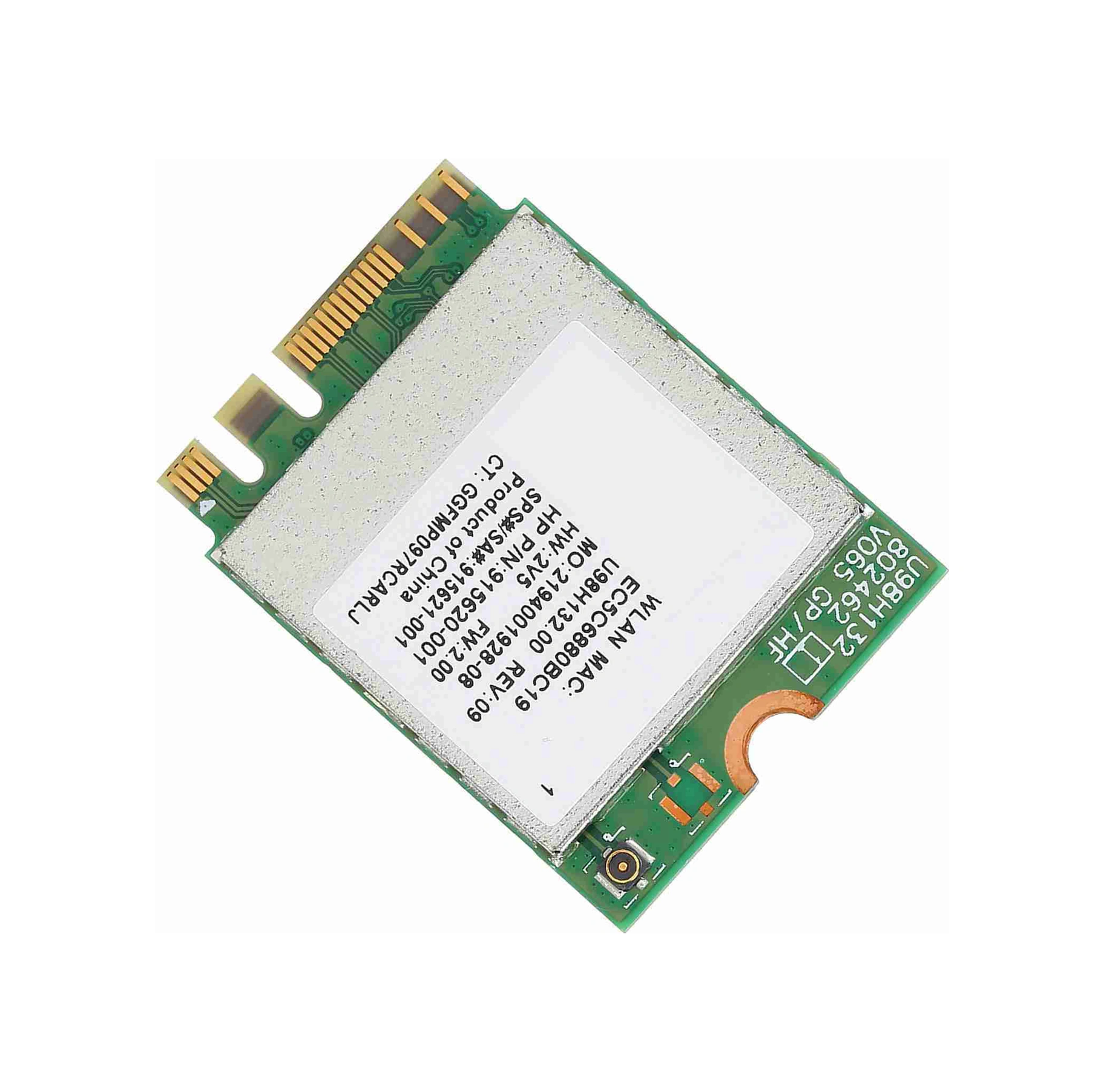 Xiyyadms Rtl8821ce M.2 Ngff Kablosuz Ağ Kartı, 802.11 A/b/n/ac Protokolü, 433mbps Hız, Bluetooth 4.2, Win7/8/10 Desteği, Hp Notebook/desktop Uyumlu