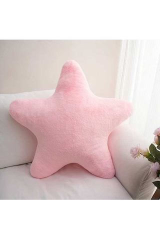 Trendooze Gaojunshop01 Pembe Yıldız Yastık 30cm, Modern Dekorasyon Pembe