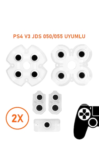 2 Takım Ps4 V3 Jds 050 055 Kollar İle Uyumlu İç Lastik Takımı