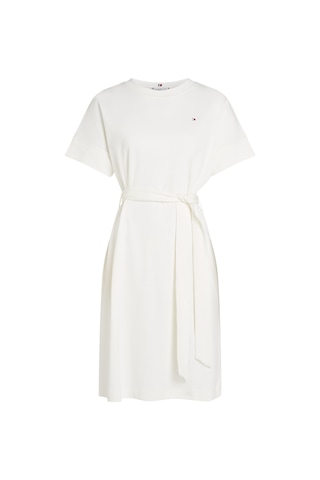 Tommy Hilfiger Modern Cody Dress Kadın Beyaz Elbise - Ww0ww45520 Beyaz