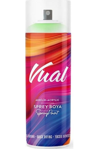 Permolit Vual Akrilik Sprey Boya Gri Parlak 400 Ml - Ral7035 Gri