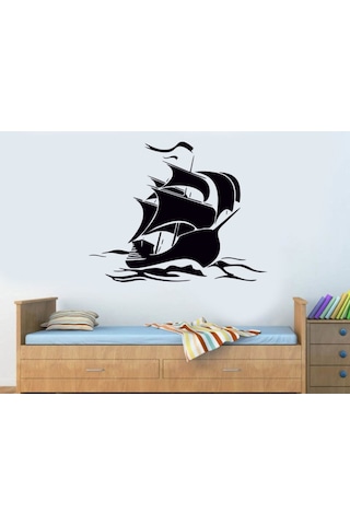 Yelkenli Gemi Duvar Sticker