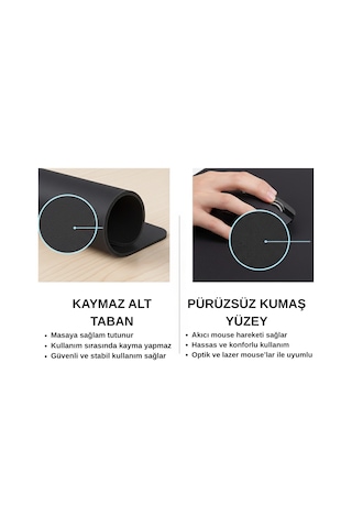 230x170x3 Mm Mouse Pad Kaymaz Non-slip Taban Pürüzsüz Bez Yüzey Bordo