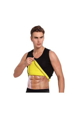 Multiflexpro Erkek Termal Atlet Sauna Terletici Spor Siyah