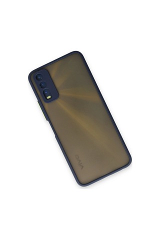 Cosmotex Newface Vivo Y11s Kılıf Montreal Silikon Kapak - Lacivert